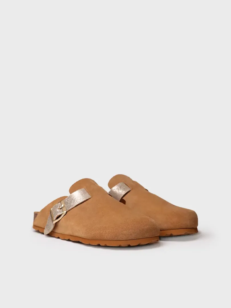 Toni Pons Sandalias | Bios | GILA-QT - Zueco de mujer en serraje con hebilla | GILA-QT