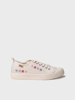 Toni Pons Sneakers Y Zapatillas | GILDA-EA - Zapatilla deportiva baja de mujer en algodón reciclado y bordados | GILDA-EA