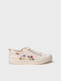 Toni Pons Sneakers Y Zapatillas | GILDA-EJ - Zapatilla deportiva baja de mujer en algodón reciclado y bordados | GILDA-EJ