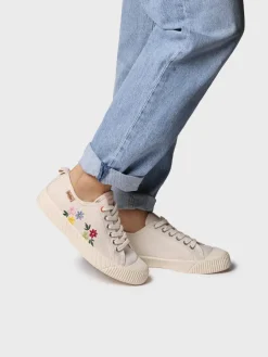 Toni Pons Sneakers Y Zapatillas | GILDA-EJ - Zapatilla deportiva baja de mujer en algodón reciclado y bordados | GILDA-EJ