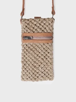 Toni Pons Bolsos | GINETH - Bolsa de yute para el móvil | GINETH