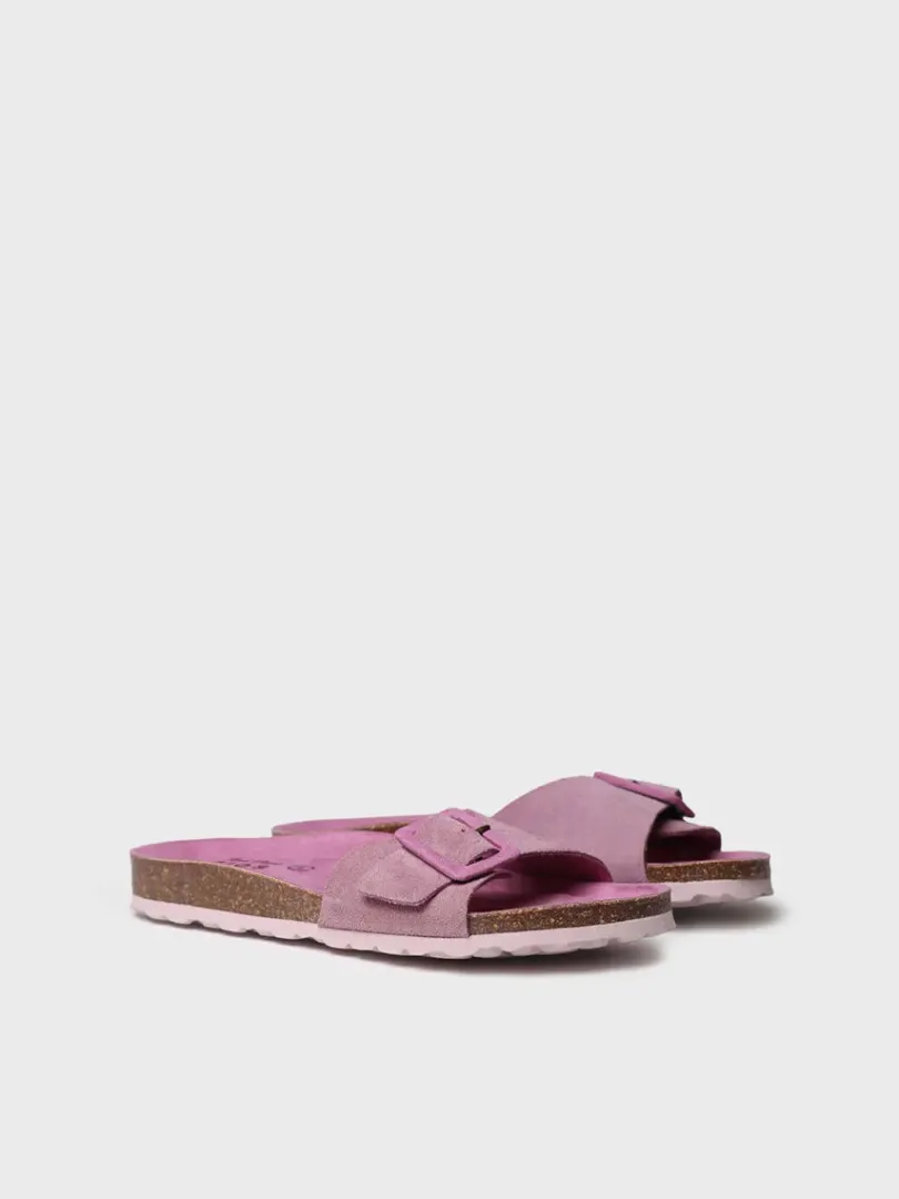 Toni Pons Sandalias | Bios | GLIDE-QT - Sandalia BIO de mujer con hebilla y suela de corcho | GLIDE-QT
