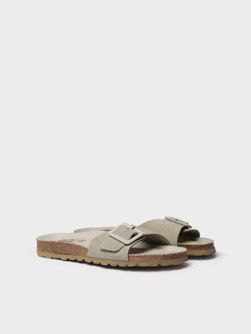 Toni Pons Sandalias | Bios | GLIDE-QT - Sandalia BIO de mujer con hebilla y suela de corcho | GLIDE-QT