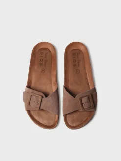 Toni Pons Sandalias | Bios | GLIDE-QT - Sandalia BIO de mujer con hebilla y suela de corcho | GLIDE-QT