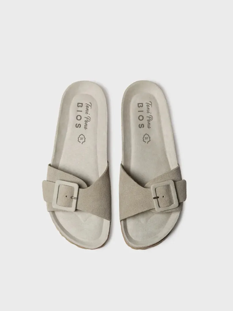 Toni Pons Sandalias | Bios | GLIDE-QT - Sandalia BIO de mujer con hebilla y suela de corcho | GLIDE-QT