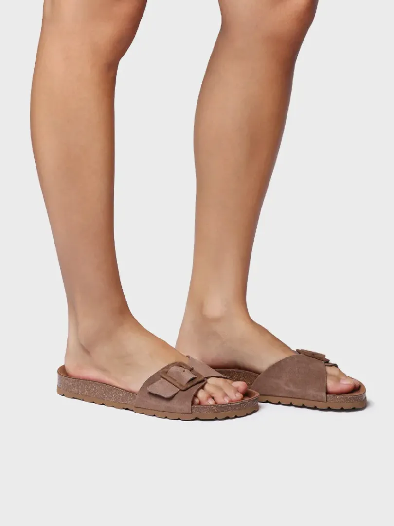 Toni Pons Sandalias | Bios | GLIDE-QT - Sandalia BIO de mujer con hebilla y suela de corcho | GLIDE-QT