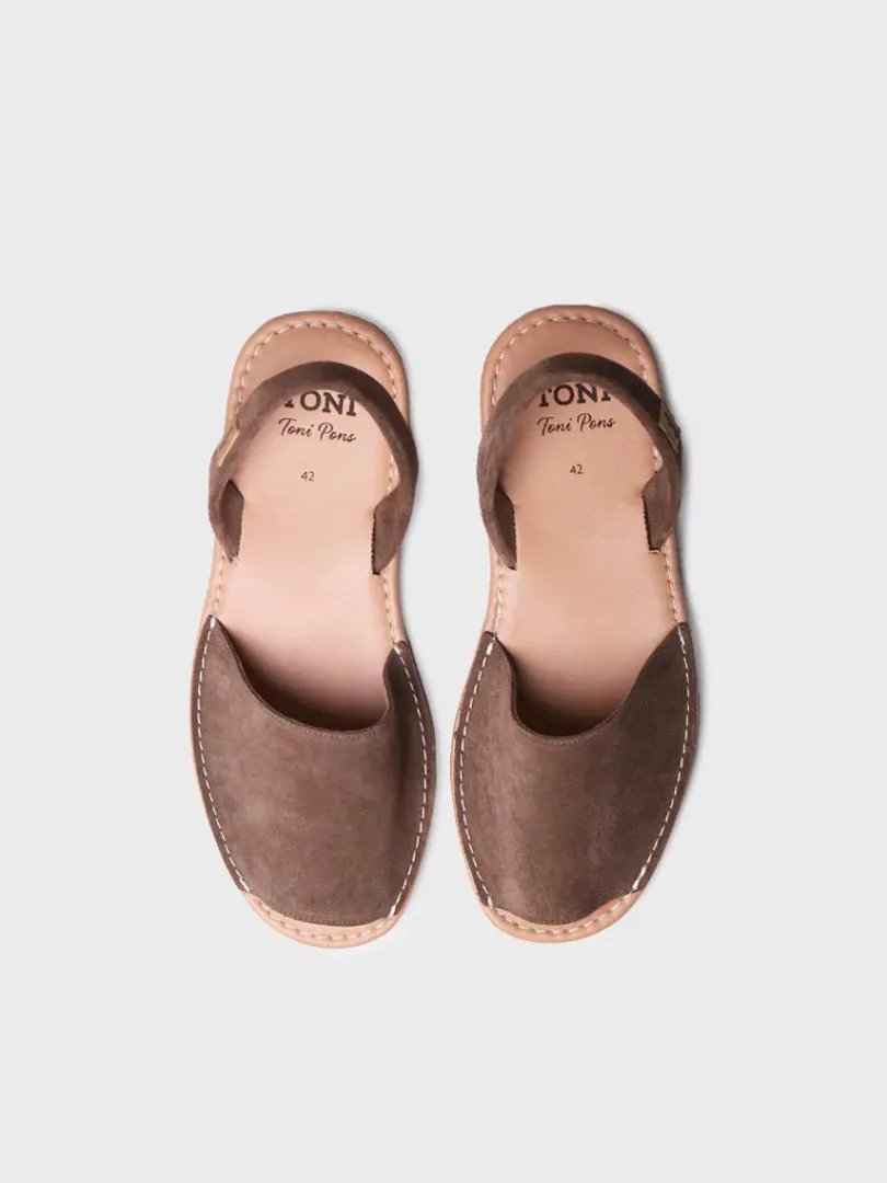 Toni Pons Menorquinas | GRAU-QT - Menorquina para hombre en serraje | GRAU-QT