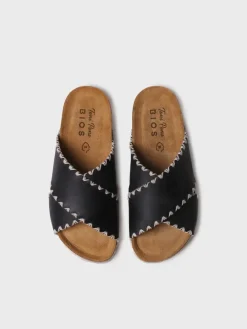 Toni Pons Sandalias | Bios | GRIT-PE - Sandalia BIO de mujer en cuero con tiras cruzadas | GRIT-PE