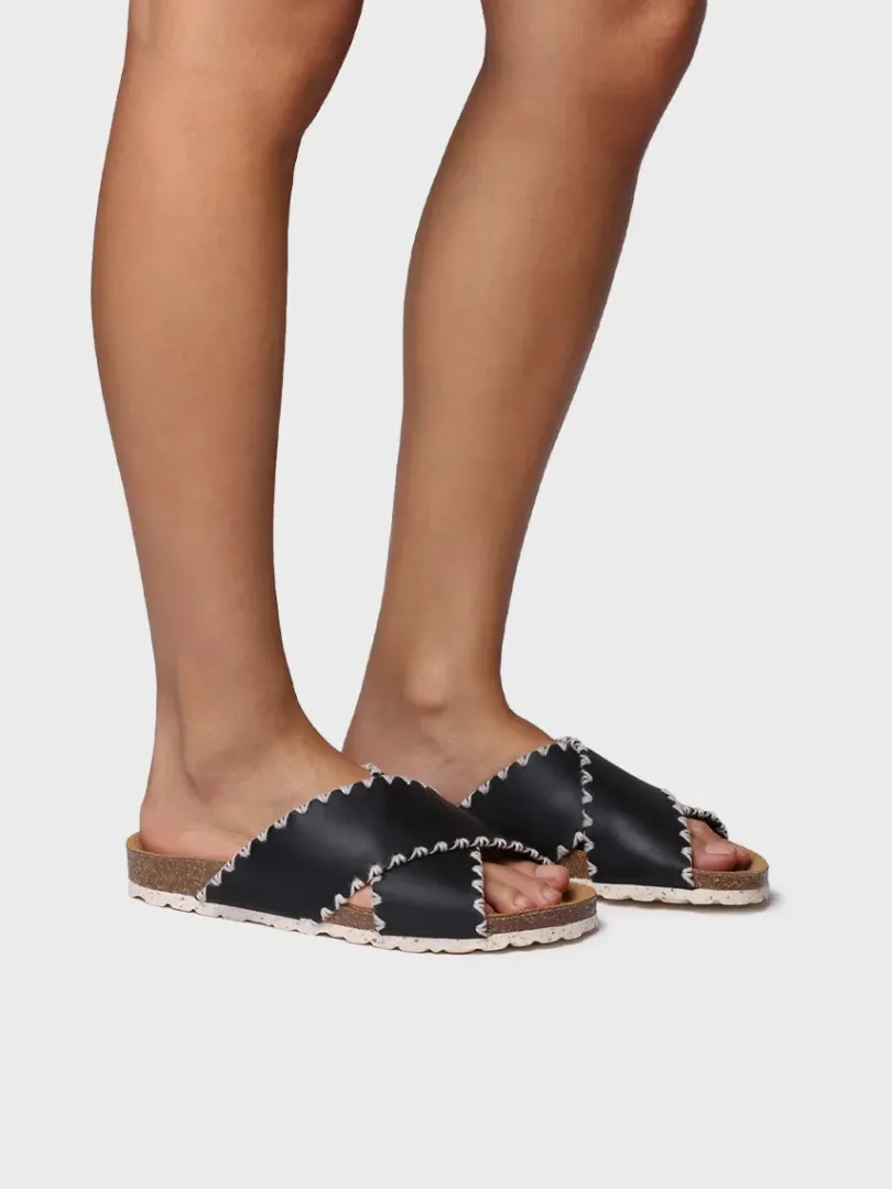Toni Pons Sandalias | Bios | GRIT-PE - Sandalia BIO de mujer en cuero con tiras cruzadas | GRIT-PE