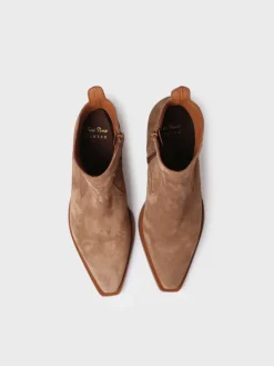 Toni Pons Botines Y Zapatos | IKIA-SY - Botín para mujer en serraje en | IKIA-SY