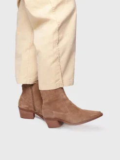 Toni Pons Botines Y Zapatos | IKIA-SY - Botín para mujer en serraje en | IKIA-SY