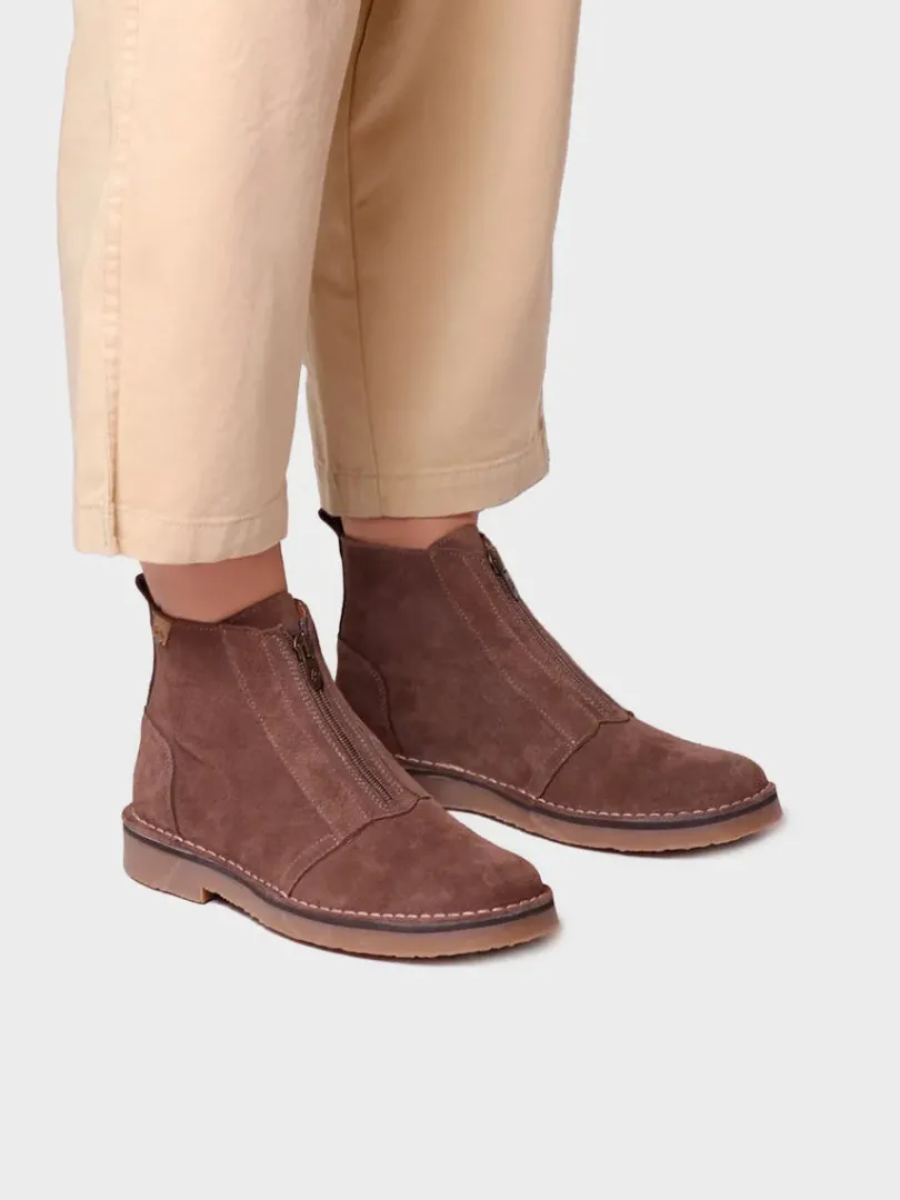 Toni Pons Botines Y Zapatos | INDIA-SY - Botín para mujer en serraje | INDIA-SY