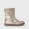 Toni Pons Botines Y Zapatos | IRUN-PL - Botines de piel para mujer con acabado plateado | IRUN-PL