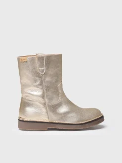 Toni Pons Botines Y Zapatos | IRUN-PL - Botines de piel para mujer con acabado plateado | IRUN-PL