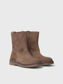 Toni Pons Botines Y Zapatos | IRUN-SY - Botines planos de mujer en serraje | IRUN-SY