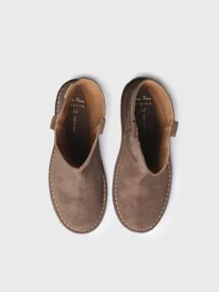 Toni Pons Botines Y Zapatos | IRUN-SY - Botines planos de mujer en serraje | IRUN-SY