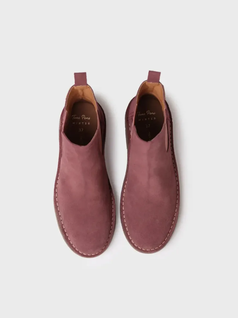 Toni Pons Botines Y Zapatos | ISA-SY - Botín para mujer en serraje | ISA-SY