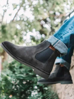 Toni Pons Zapatos Y Botines | JAN-SY - Botín Chelsea para hombre en serraje | JAN-SY