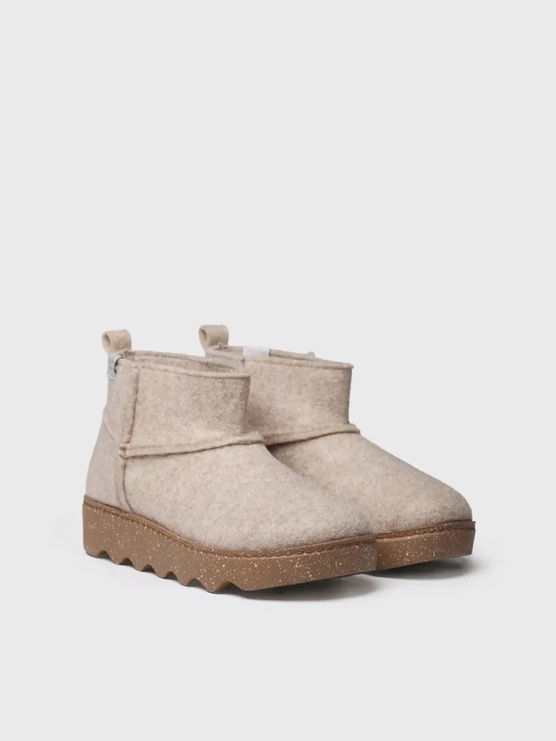 Toni Pons Slippers | JIANA-FR - Slipper abotinada para mujer en fieltro reciclado | JIANA-FR