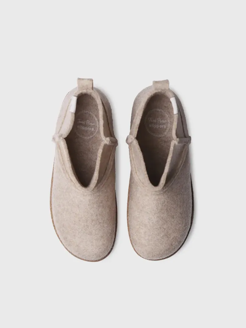 Toni Pons Slippers | JIANA-FR - Slipper abotinada para mujer en fieltro reciclado | JIANA-FR