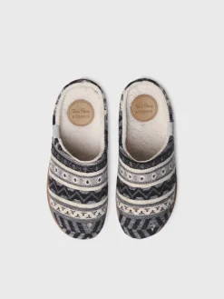 Toni Pons Slippers | JOYCE-YA - Zapatilla de casa de mujer con motivos étnicos | JOYCE-YA