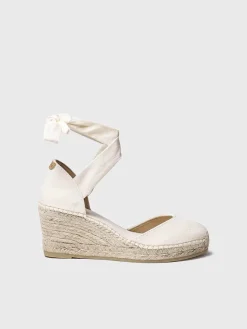 Toni Pons Cuñas Medias | Cerradas | JULIA - Alpargata de cuña con cintas | JULIA
