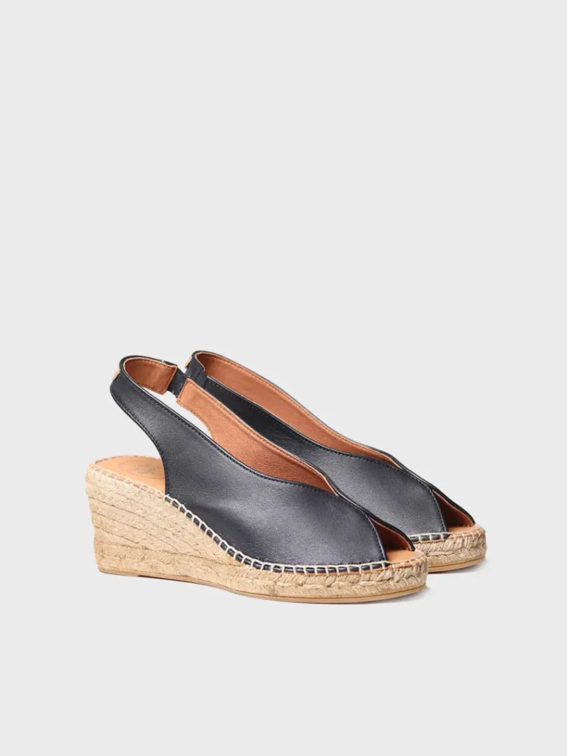 Toni Pons Cuñas Medias | Abiertas | LAILA-P - Alpargata de cuña estilo peep toe | LAILA-P
