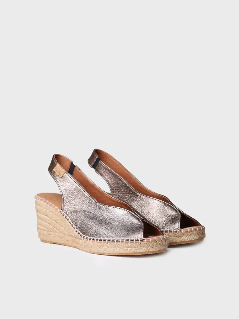Toni Pons Cuñas Medias | Abiertas | LAILA-P - Alpargata de cuña estilo peep toe | LAILA-P