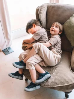 Toni Pons Slippers | LIOR-UM - Slippers para niños en fieltro y tejido acolchado | LIOR-UM