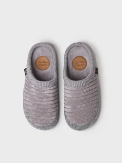 Toni Pons Slippers | MALU-OD - Zapatilla tipo zueco para mujer en fieltro y pelo sintético en Crudo | MALU-OD