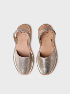 Toni Pons Sandalias | Menorquinas | MAO-QT - Menorquinas clásicas de mujer en serraje | MAO-QT