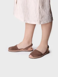 Toni Pons Sandalias | Menorquinas | MAO-QT - Menorquinas clásicas de mujer en serraje | MAO-QT