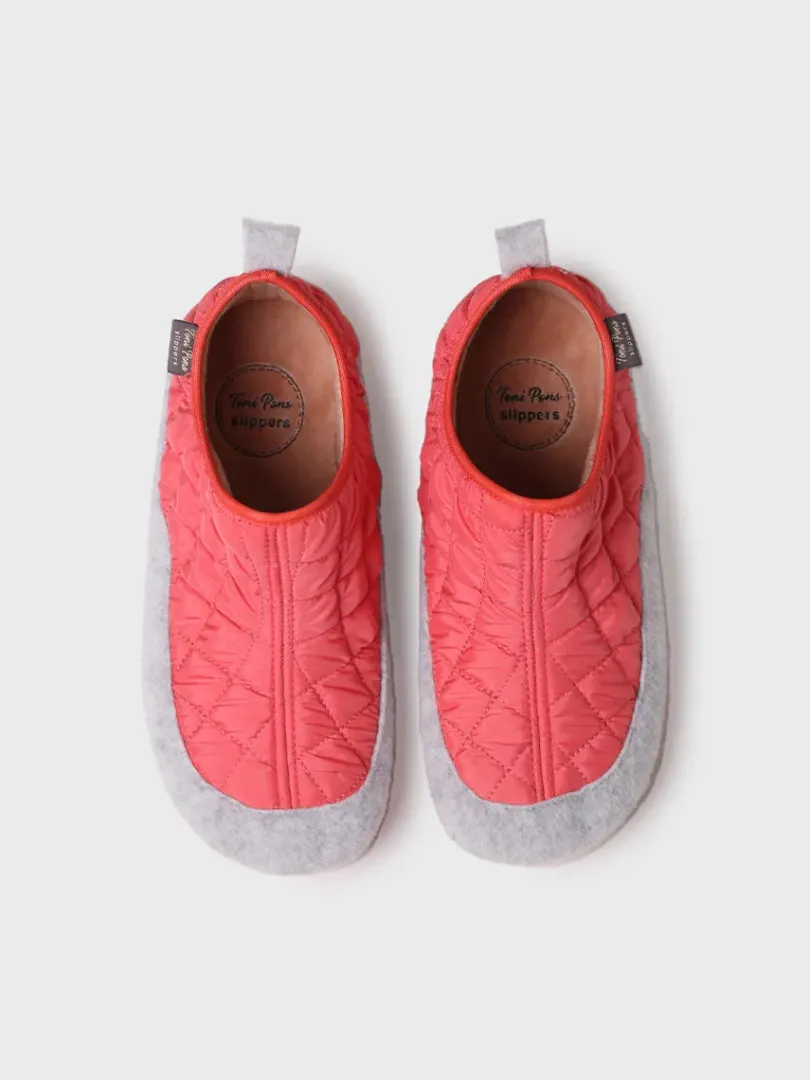 Toni Pons Slippers | MARE-UM - Slippers para mujer en fieltro y tejido acolchado | MARE-UM