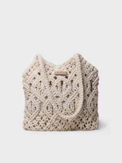 Toni Pons Bolsos | MARISSA - Bolso en macramé con bolsillo | MARISSA