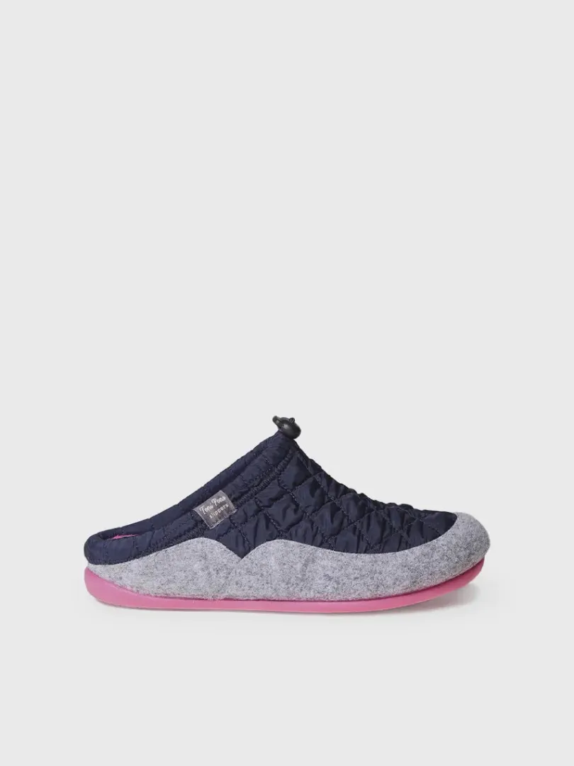 Toni Pons Slippers | MEL-UM - Slippers para mujer en tejido acolchado y fieltro | MEL-UM