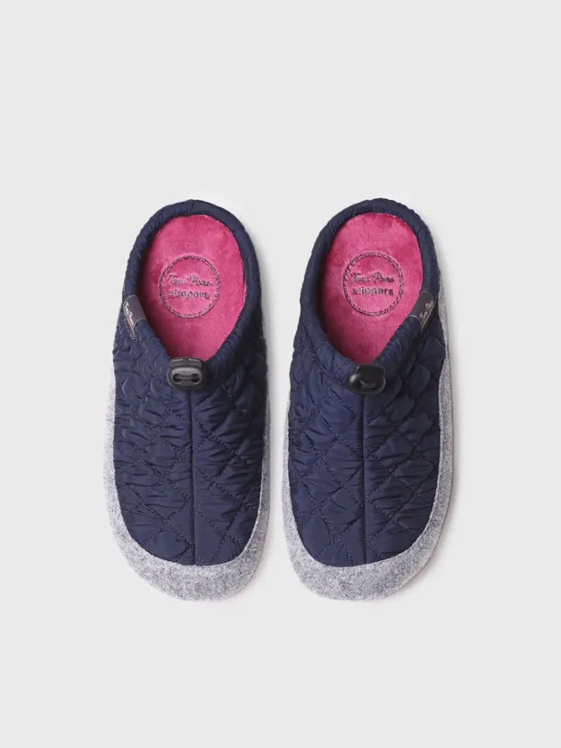 Toni Pons Slippers | MEL-UM - Slippers para mujer en tejido acolchado y fieltro | MEL-UM