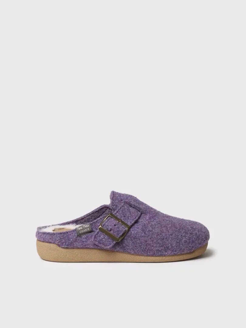 Toni Pons Slippers | MIMA-FP - Slipper de mujer tipo zueco con hebilla | MIMA-FP