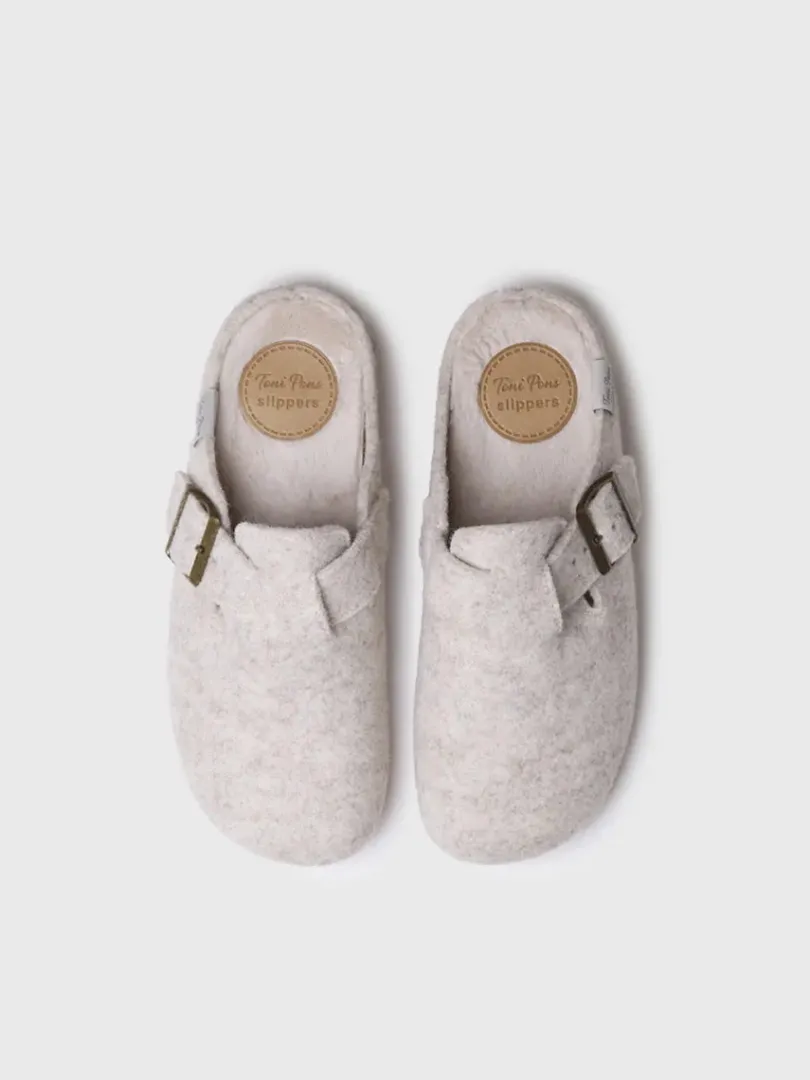 Toni Pons Slippers | MIMA-FP - Slipper de mujer tipo zueco con hebilla | MIMA-FP