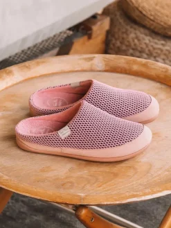 Toni Pons Slippers | MINA-GC - Zapatilla de casa tipo zueco de mujer en rejilla | MINA-GC