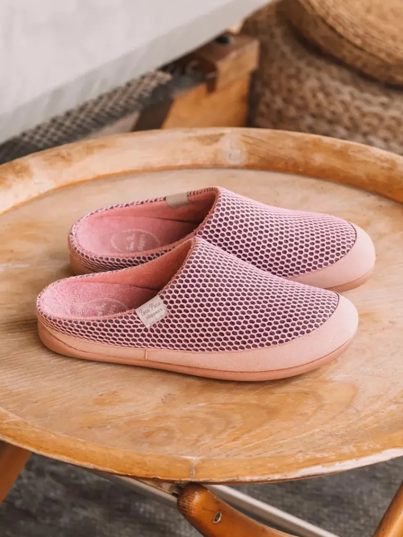 Toni Pons Slippers | MINA-GC - Zapatilla de casa tipo zueco de mujer en rejilla | MINA-GC
