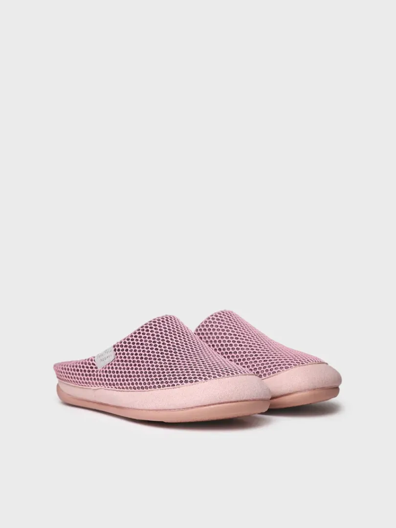 Toni Pons Slippers | MINA-GC - Zapatilla de casa tipo zueco de mujer en rejilla | MINA-GC