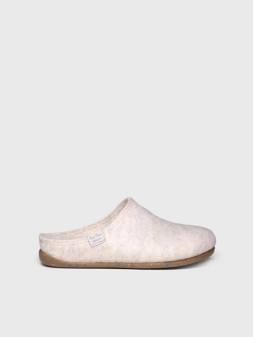 Toni Pons Slippers | MONA-FR - Zapatilla tipo zueco para mujer en fieltro reciclado | MONA-FR