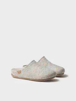 Toni Pons Slippers | MONA-FR - Zapatilla tipo zueco para mujer en fieltro reciclado | MONA-FR