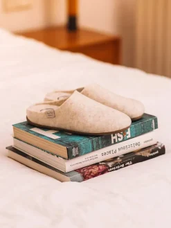 Toni Pons Slippers | MONA-FR - Zapatilla tipo zueco para mujer en fieltro reciclado | MONA-FR