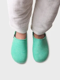 Toni Pons Slippers | MONA-FR - Zapatilla tipo zueco para mujer en fieltro reciclado | MONA-FR