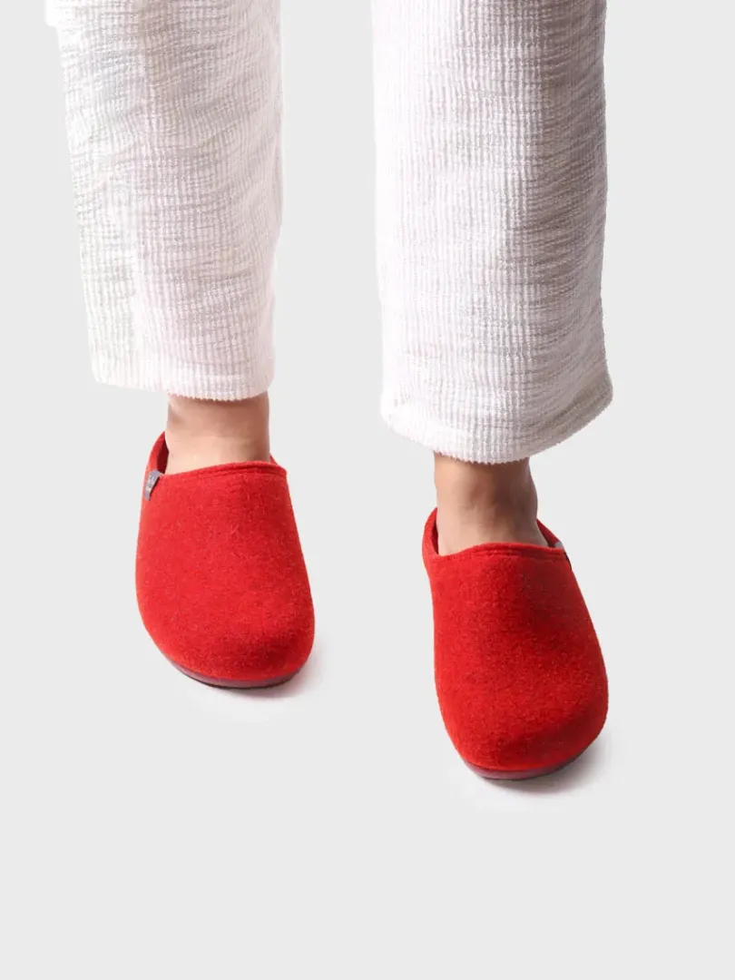 Toni Pons Slippers | MONA-FR - Zapatilla tipo zueco para mujer en fieltro reciclado | MONA-FR