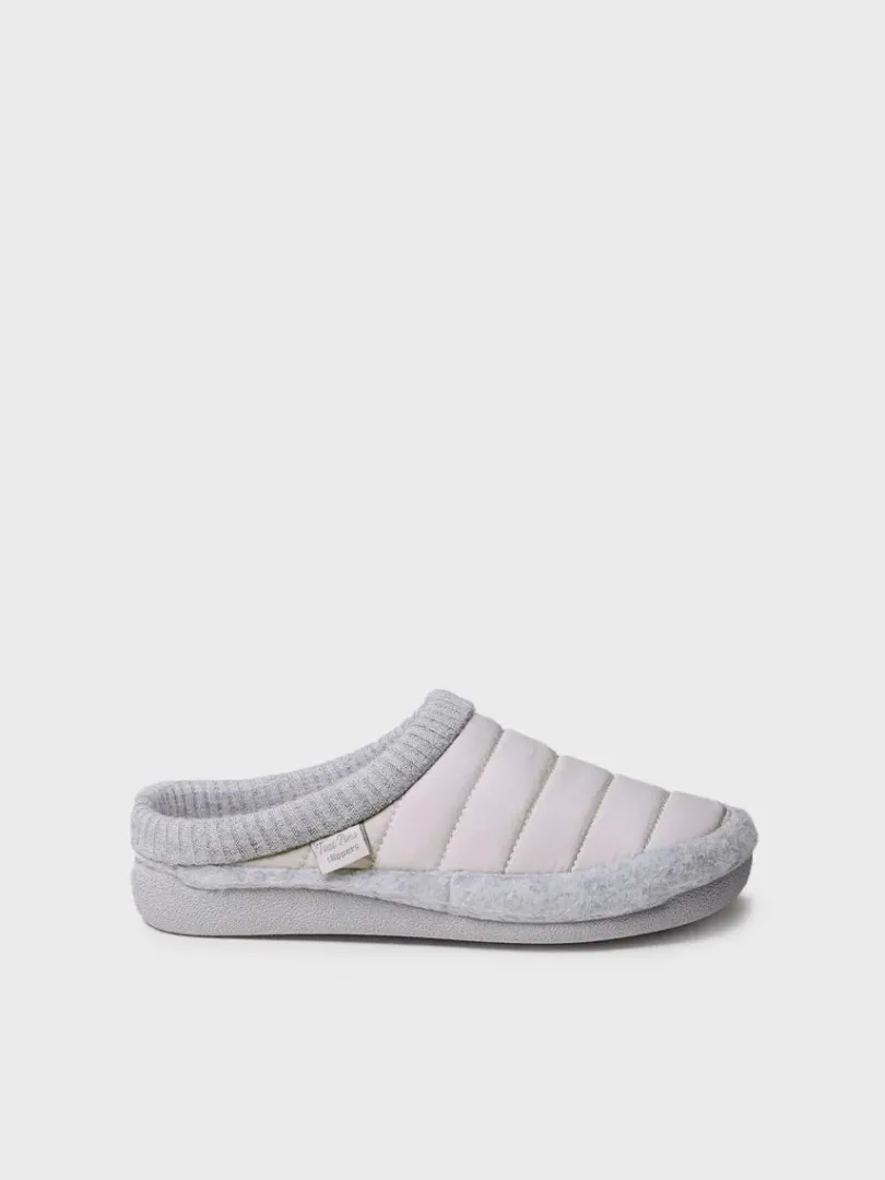 Toni Pons Slippers | MORA-TK - Zapatilla tipo zueco para mujer en tejido acolchado y fieltro | MORA-TK