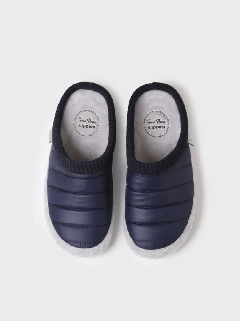 Toni Pons Slippers | MORA-TK - Zapatilla tipo zueco para mujer en tejido acolchado y fieltro | MORA-TK