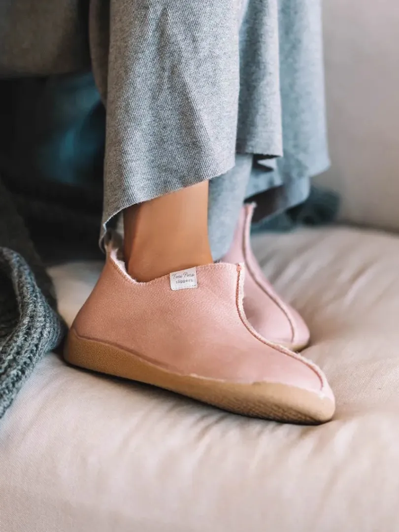Toni Pons Slippers | MOSCU-BD - Zapatilla de casa abotinada para mujer en piel | MOSCU-BD