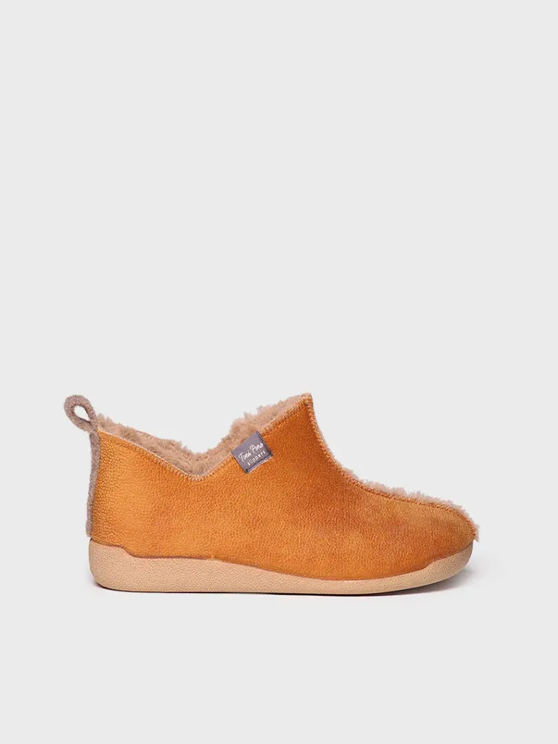 Toni Pons Slippers | MOSCU-BD - Zapatilla de casa abotinada para mujer en piel | MOSCU-BD
